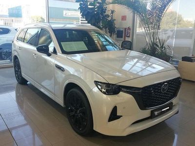 Uusi Mazda CX-80 Homura-Line 254 HP (186 kW) 2025 Valkoinen Katumaasturi