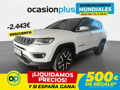 Usado Jeep Compass Limited 140 CV (102 kW) 2017 Blanco SUV