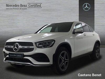 Usado Mercedes GLC300e AMG line 320 CV (235 kW) 2023 Blanco polar