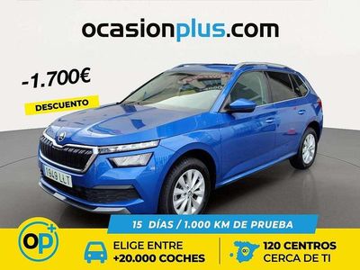 Usado Skoda Kamiq Ambition 116 CV (85 kW) 2020 Azul SUV