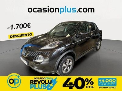 Usado Nissan Juke N-Connecta 112 CV (82 kW) 2019 Negro SUV