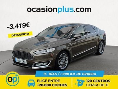 Marrón Usado 2016 Ford Mondeo Vignale Berlina | 13.380 € (Precio justo)