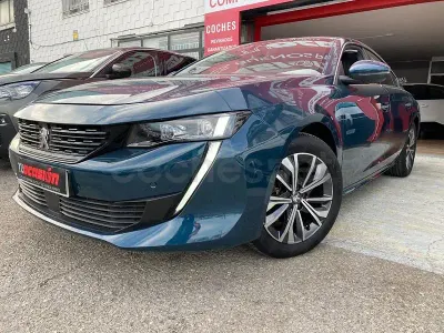 Usado Peugeot 508 Allure 130 CV (95 kW) 2020 Azul Berlina