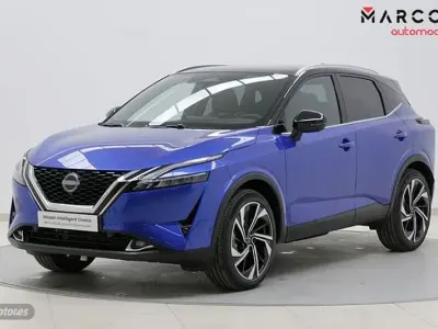 Usado Nissan Qashqai Tekna+ 158 CV (116 kW) 2022 Azul SUV