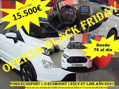 Blanco Usado 2021 Ford Ecosport ST-Line SUV | 16.500 € (Un poco caro)