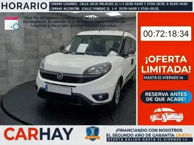 Usado Fiat Doblò 95 CV (69 kW) 2021 Blanco Monovolumen