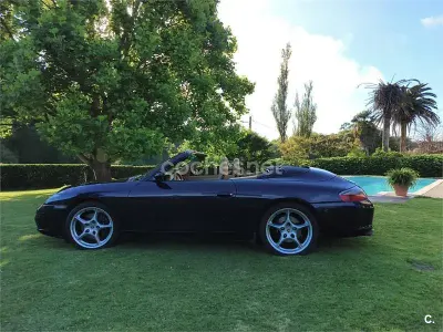 Usado Porsche 911 Carrera Cabriolet 320 CV (235 kW) 2003 Azul Descapotable