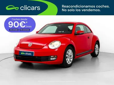 Usado VW Beetle 105 CV (77 kW) 2014 Rojo Utilitario