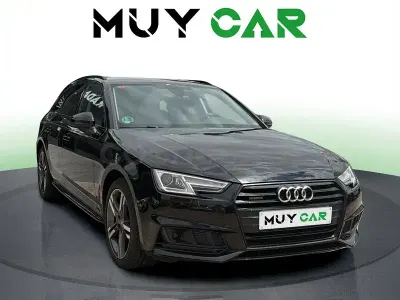 Usado Audi A4 S-Line 190 CV (139 kW) 2017 Negro Familiar
