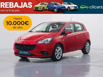 Usado Opel Corsa Selective 90 CV (66 kW) 2016 Rojo Utilitario