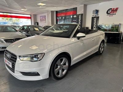 Usado Audi A3 Cabriolet Ambition 150 CV (110 kW) 2014 Blanco Descapotable