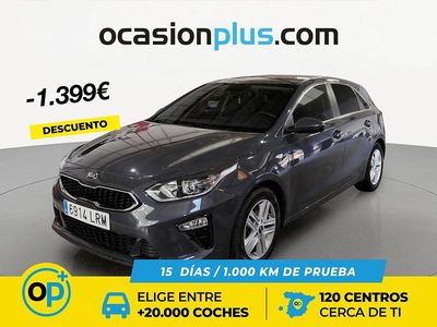 Usado Kia Ceed 120 CV (88 kW) 2021 Negro Utilitario