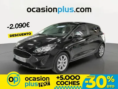 Usado Ford Fiesta Trend 100 CV (73 kW) 2021 Negro Utilitario