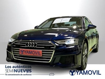 Usado Audi A6 Sport 231 CV (169 kW) 2019 Azul Berlina