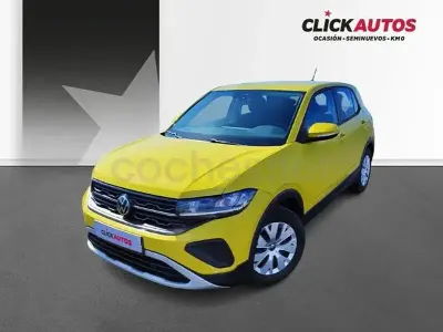 Usado VW T-Cross 95 CV (69 kW) 2025 Amarillo SUV