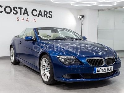 Usado BMW 635 Cabriolet Comfort Edition 286 CV (210 kW) 2010 Azul Descapotable