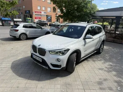 Usado BMW X1 150 CV (110 kW) 2018 Blanco SUV
