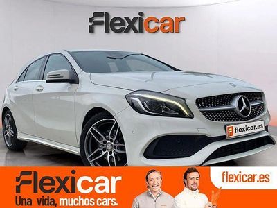 Usado Mercedes A200 AMG line 136 CV (100 kW) 2017 Blanco Utilitario