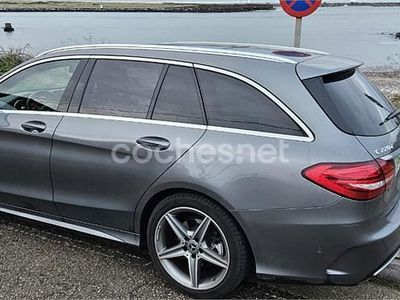 Usado Mercedes C220 170 CV (125 kW) 2018 Gris / plata Familiar