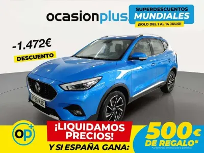 Usado MG ZS Luxury 111 CV (81 kW) 2023 Azul SUV