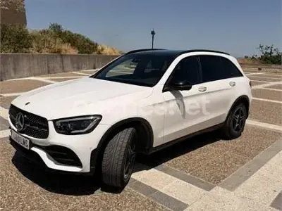 Usado Mercedes GLC220 194 CV (142 kW) 2021 Blanco SUV