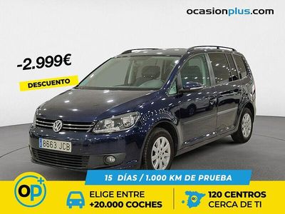 Azul Usado 2015 VW Touran Edition Monovolumen | 12.950 € (Precio justo)