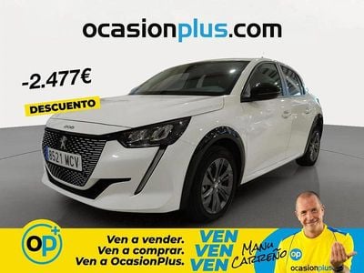 Begagnad Peugeot e-208 Active 100 kW (136 HK) 2022 Vit Halvkombi