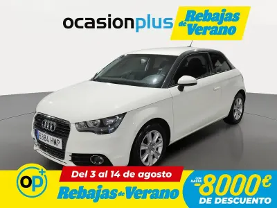 Usado Audi A1 Attraction 90 CV (66 kW) 2012 Blanco Utilitario