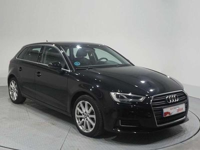 Usado Audi A3 Sportback Design 116 CV (85 kW) 2019 Negro Utilitario