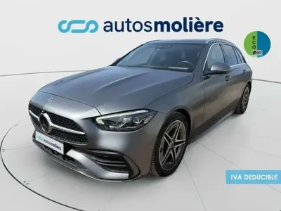 Usado Mercedes C220 200 CV (147 kW) 2021 Gris Familiar