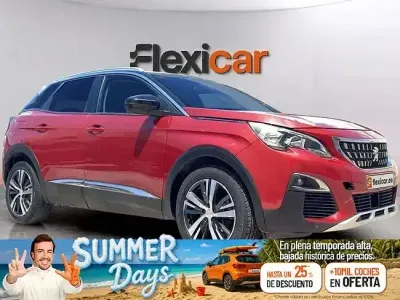 Usado Peugeot 3008 Active 130 CV (95 kW) 2019 Rojo SUV