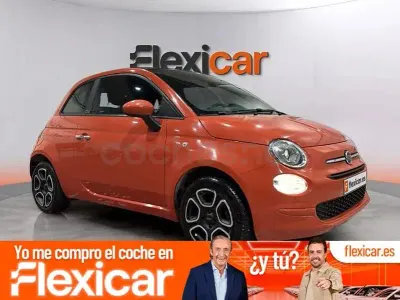 Usado Fiat 500C Club 70 CV (51 kW) 2023 Naranja Descapotable