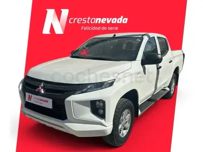 Usado Mitsubishi L200 150 CV (110 kW) 2022 Blanco Pickup/Camioneta