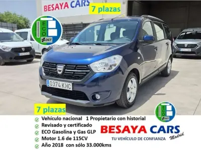Usado Dacia Lodgy Comfort 102 CV (75 kW) 2018 Azul Monovolumen