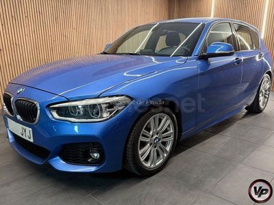 Usado BMW 118 Shadowline 150 CV (110 kW) 2017 Azul Utilitario