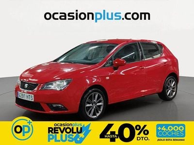 Usado Seat Ibiza I-Tech 86 CV (63 kW) 2013 Rojo Utilitario