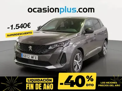 Käytetty Peugeot 3008 Allure 130 HP (95 kW) 2023 Harmaa Katumaasturi