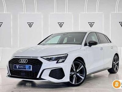 Usado Audi A3 Sportback S-Line 150 CV (110 kW) 2021 Blanco Utilitario