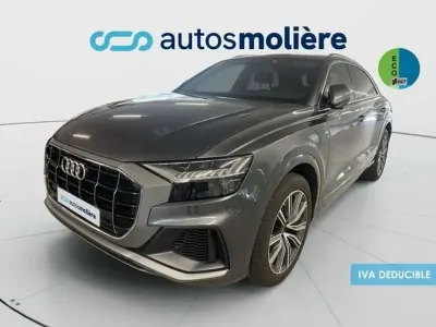 Usado Audi Q8 286 CV (210 kW) 2022 Gris SUV