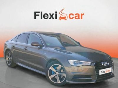 Usado Audi A6 S-Line 190 CV (139 kW) 2016 Gris Berlina