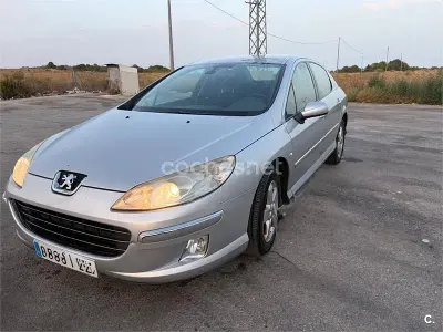 Usado Peugeot 407 Sport 110 CV (80 kW) 2008 Gris / plata Berlina