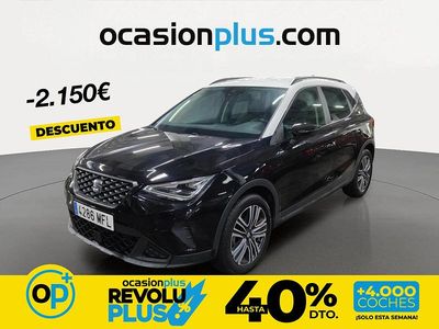 Usado Seat Arona Style 110 CV (80 kW) 2023 Negro SUV