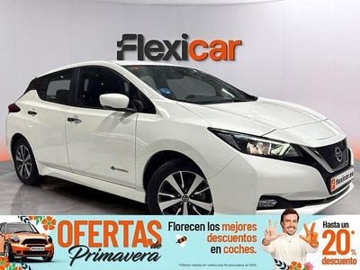 Usado Nissan Leaf Acenta 110 kW (150 CV) 2019 Blanco Utilitario