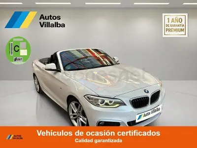 Usado BMW 218 M Sport 136 CV (100 kW) 2016 Blanco Descapotable