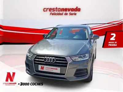 Usado Audi Q3 Premium 150 CV (110 kW) 2016 Gris / plata SUV