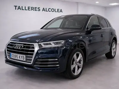 Usado Audi Q5 S-Line 163 CV (119 kW) 2019 Gris / plata SUV
