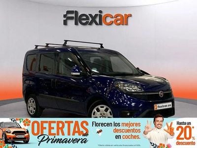 Usado Fiat Doblò Easy 95 CV (69 kW) 2019 Azul Monovolumen