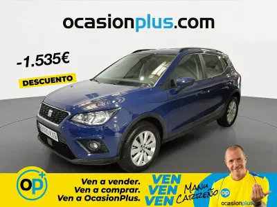 Usado Seat Arona Ecomotive 95 CV (69 kW) 2019 Azul SUV