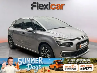 Usado Citroën C4 Picasso PureTech 130 CV (95 kW) 2017 Gris / plata Monovolumen