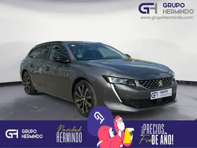 Usado Peugeot 508 SW GT-line 130 CV (95 kW) 2020 Gris / plata Familiar